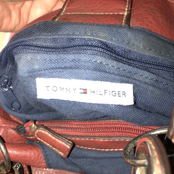 VTG TOMMY HILFIGER BUCKET BAG PURSE *USED - Picture 5 of 8